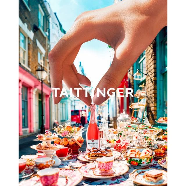 Taittinger Brut Prestige Rosé 750ml - gallery image 3