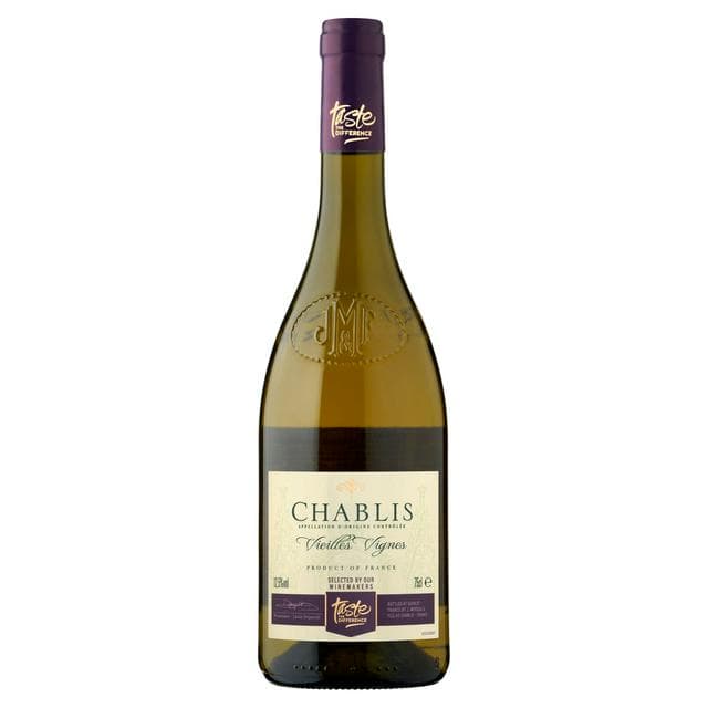 Sainsbury's Chablis Vieilles Vignes White Wine, Taste the Difference 75cl - gallery image 1