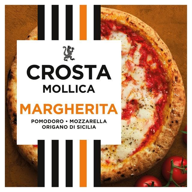 Crosta & Mollica Margherita Sourdough Pizza Tomato, Mozzarella & Oregano 403g - gallery image 1