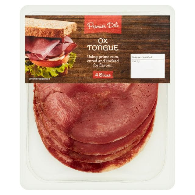 Premier Deli Ox Tongue 125g - gallery image 1