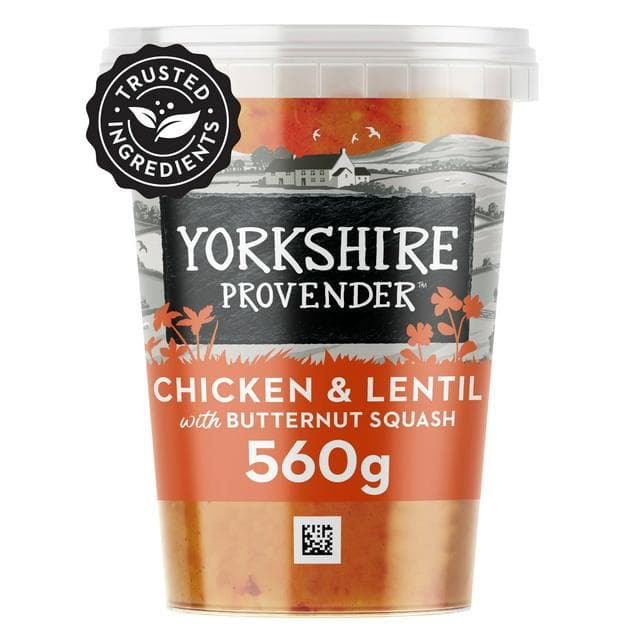 Yorkshire Provender 560g Chicken & Lentil with Butternut Squash Soup - gallery image 1