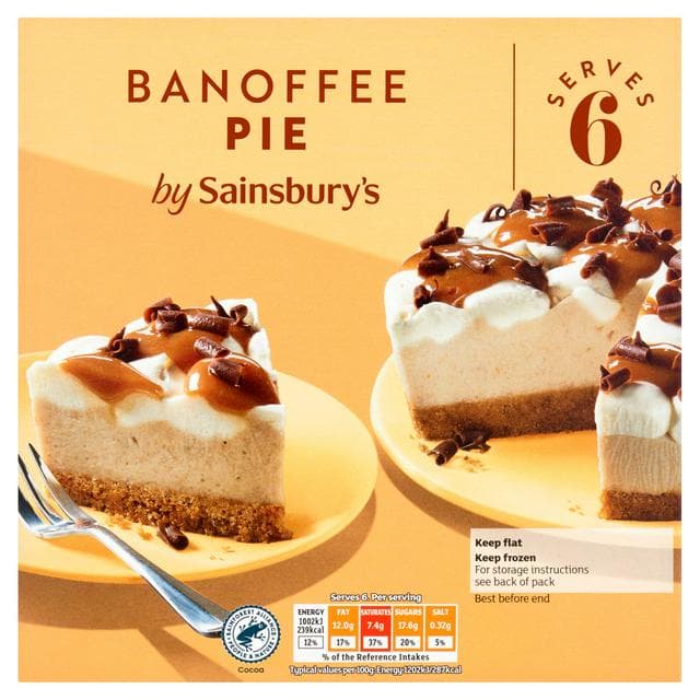 Sainsbury's 500g Banoffee Pie - gallery image 1