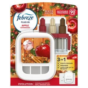 Febreze 3Volution Air Freshener Plug In Starter Kit Spiced Apple 20ml
