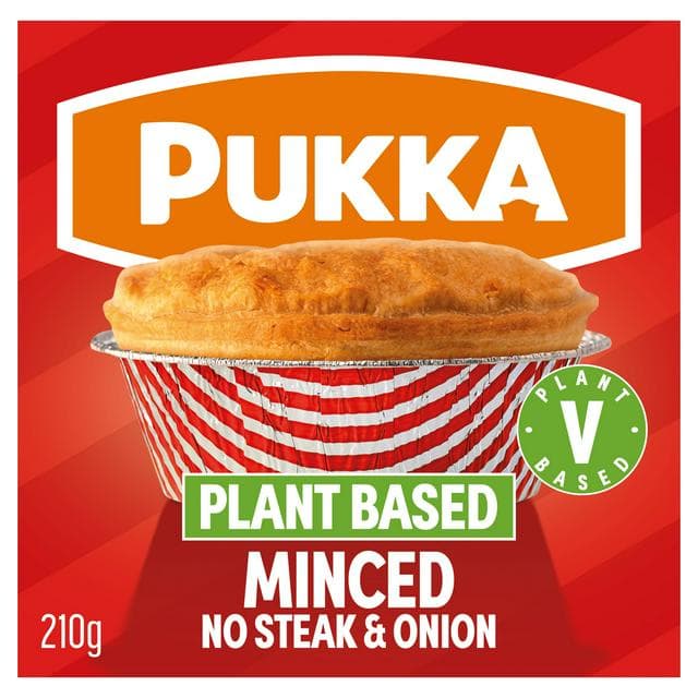 Pukka Vegan Minced Steak & Onion Pie 210g - gallery image 1