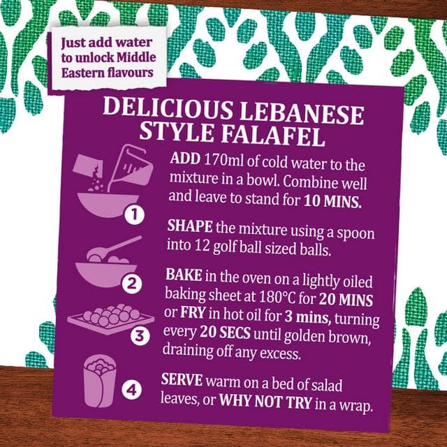 Al'Fez Lebanese Middle Eastern Falafel Kit 150g - gallery image 2