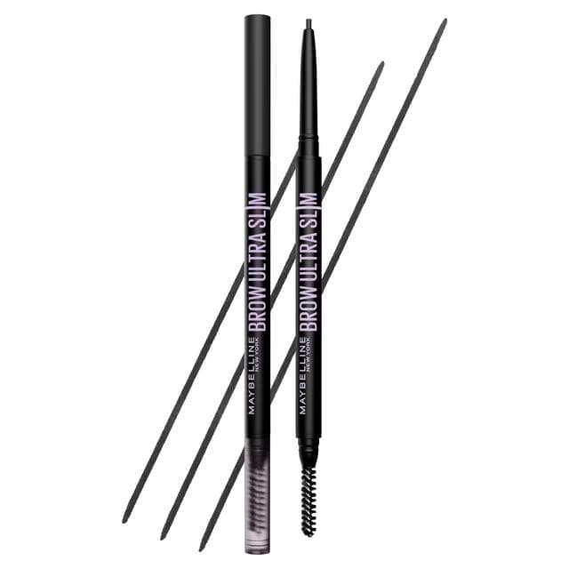 Maybelline Brow Ultra Slim Defining Natural Fuller Looking Brows Eyebrow Pencil 07 Black - gallery image 1