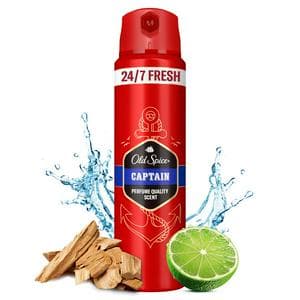 Old Spice Captain Deodorant Body Spray For Men 150ml