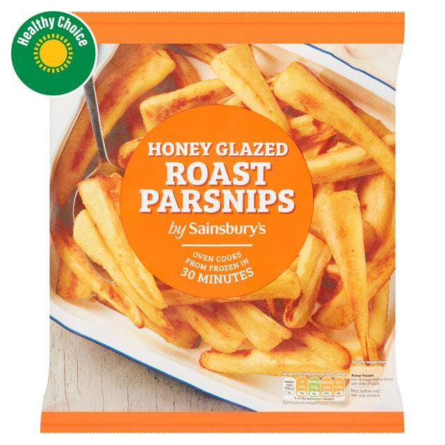 Sainsbury's Honey Glazed Roast Parsnips 600g - gallery image 1