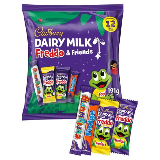 Cadbury Dairy Milk Freddo & Friends Treatsize Chocolate Bag 191g - gallery image 1