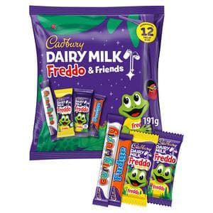 Cadbury Dairy Milk Freddo & Friends Treatsize Chocolate Bag 191g