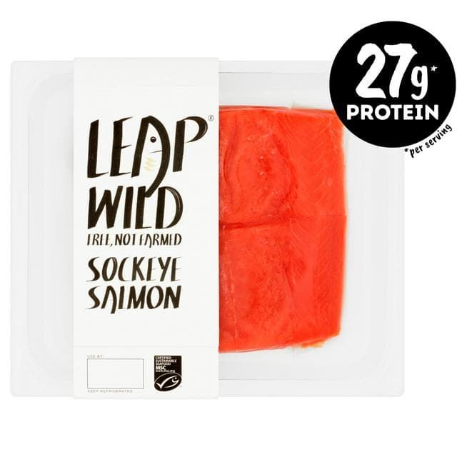 Leap Wild 220g Sockeye Salmon Fillets - gallery image 1