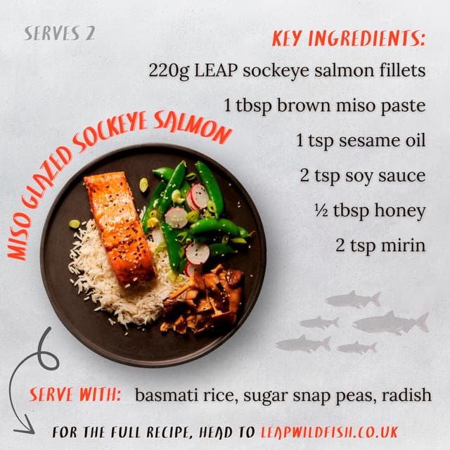 Leap Wild 220g Sockeye Salmon Fillets - gallery image 5