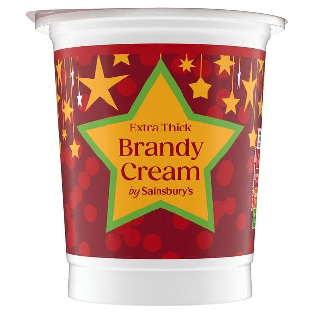 Sainsbury's Extra Thick Brandy Cream 500ml - gallery image 1