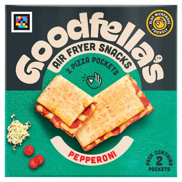 Goodfella's 2 x Pepperoni and Cheese Pizza Pockets 250g - gallery image 1