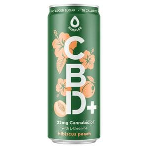 Simplee 22mg CBD Plus Drink Hibiscus Peach