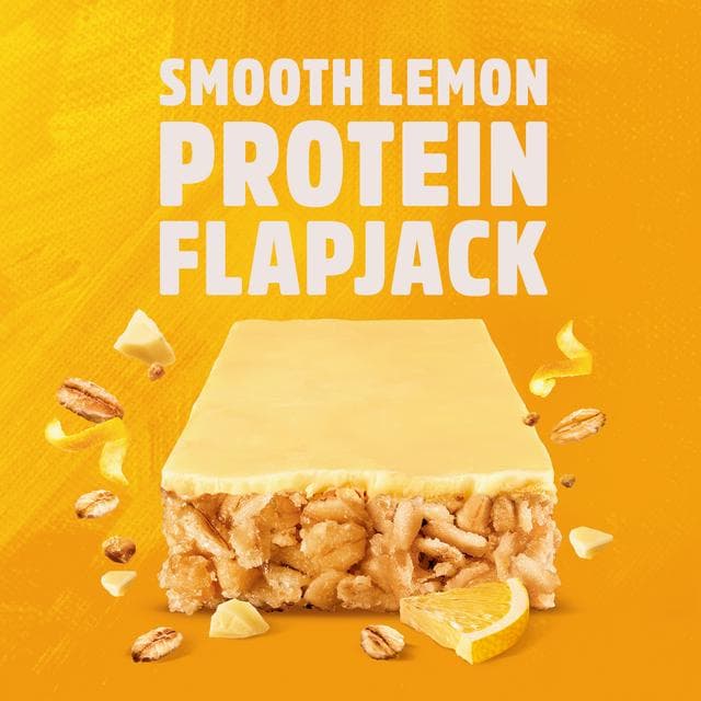 Trek Smooth Lemon Protein Flapjacks 3 x 50g - gallery image 3