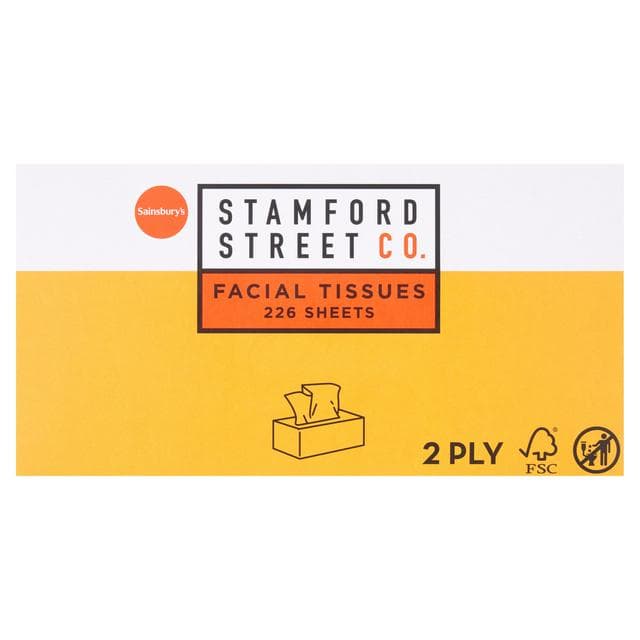 Stamford Street Co. 226 x Sheets Facial Tissues - gallery image 1