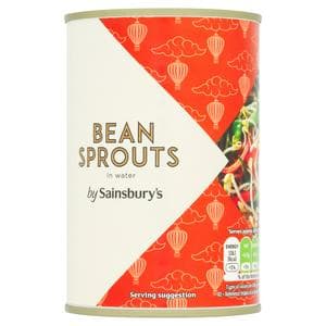 Sainsbury's Canned Bean Sprouts 410g