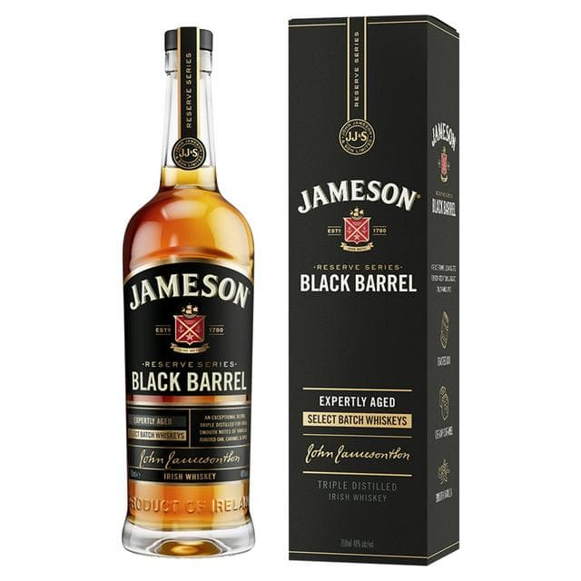 Jameson Black Barrel Triple Distilled Irish Whiskey 70cl - gallery image 1