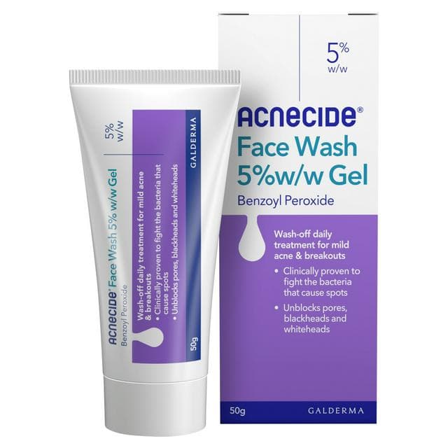 Acnecide Face Wash 5% w/w Gel 50g - gallery image 1