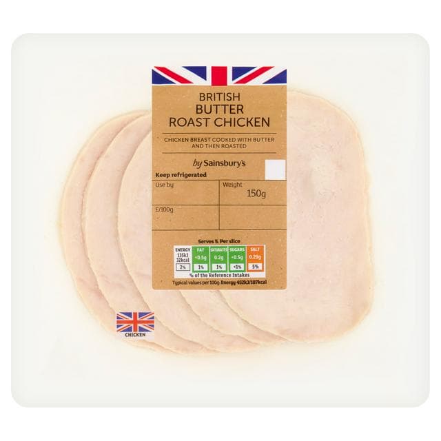 Sainsbury's British Butter Roast Chicken 150g - gallery image 1