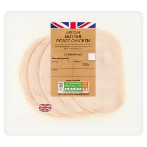 Sainsbury's British Butter Roast Chicken 150g