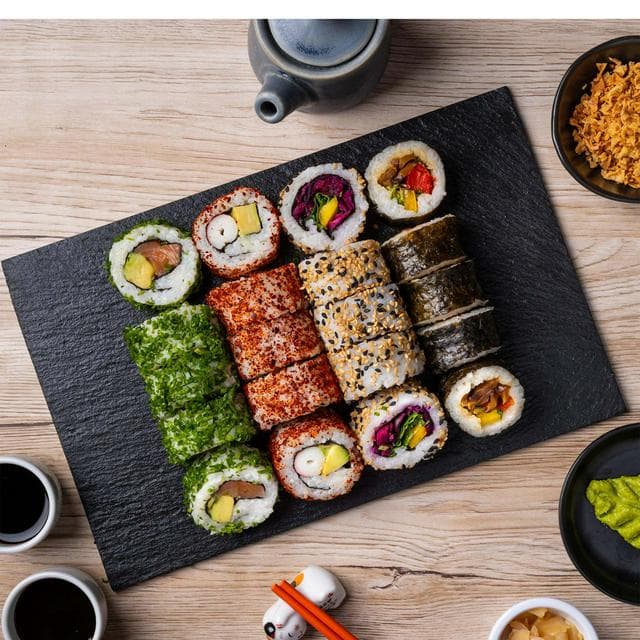 YO! Mixed Crispy Maki Sushi Roll Platter (20 Pieces) - gallery image 1