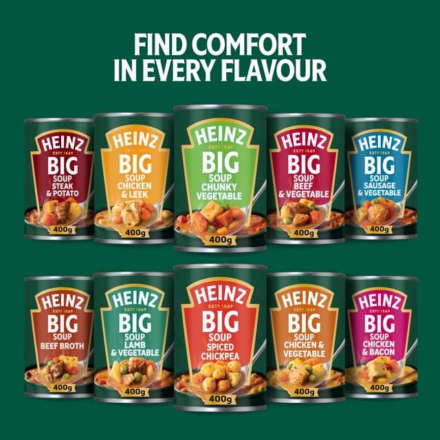 Heinz Steak & Potato Chunky Big Soup 400g - gallery image 4