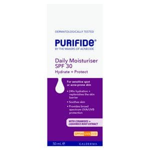 Purifide Daily Moisturiser SPF 30 50ml