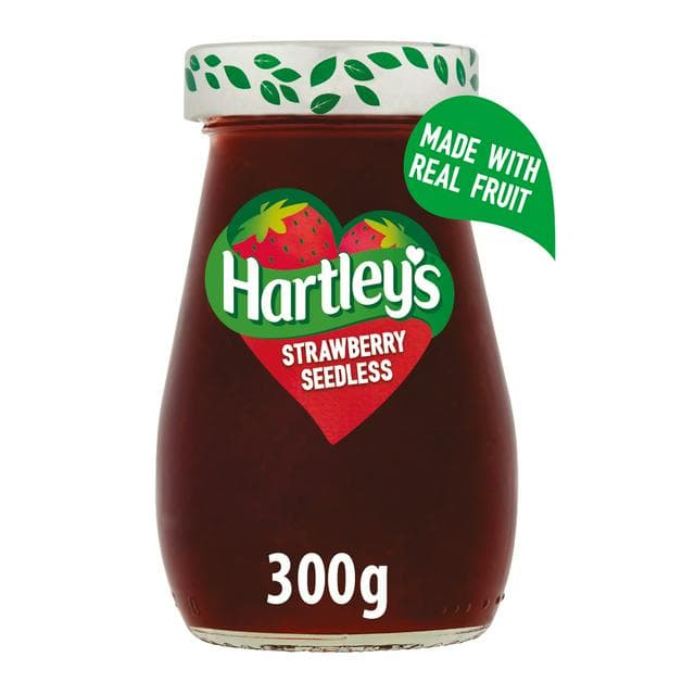 Hartley's Strawberry Seedless Jam 300g - gallery image 1