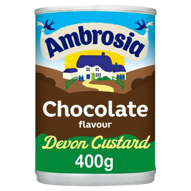 Ambrosia 400g Chocolate Custard Dessert Can - gallery image 1