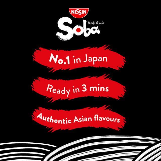 Nissin Soba Yakitori Chicken Wok Style Stir Fry Noodles 110g - gallery image 4