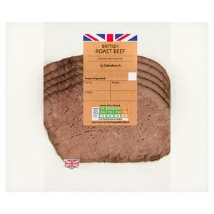Deli Express Roast Cooked British Beef Slices x5 130g