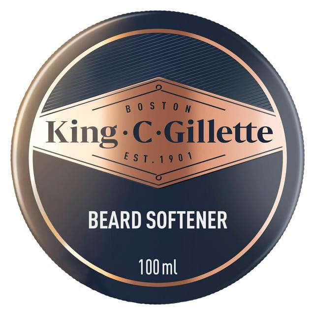 Gillette King C Mens Soft Beard Balm 100ml - gallery image 1