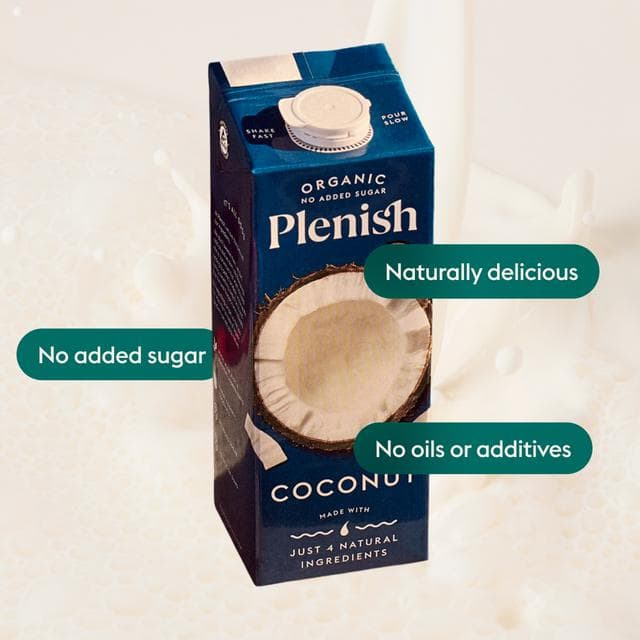 Plenish 1L Chilled Dairy Free Organic Coconut Drink - gallery image 3