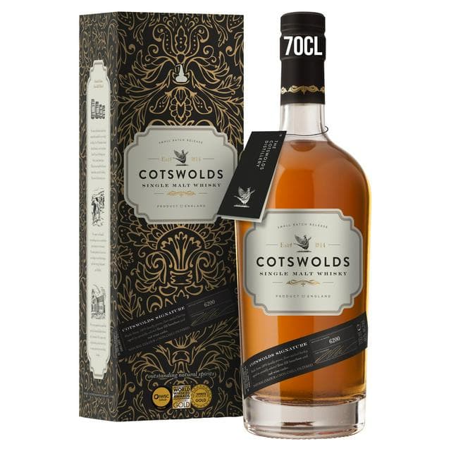 Cotswolds 70cl Single Malt Signature Whisky - gallery image 1