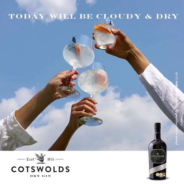 Cotswolds Dry Gin 70cl - gallery image 2