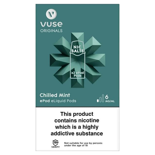 Vuse Vype ePod Refills Chilled Mint 6mg - gallery image 1