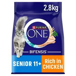 Purina One Senior 11+ Chicken Dry Cat Food 2.8kg