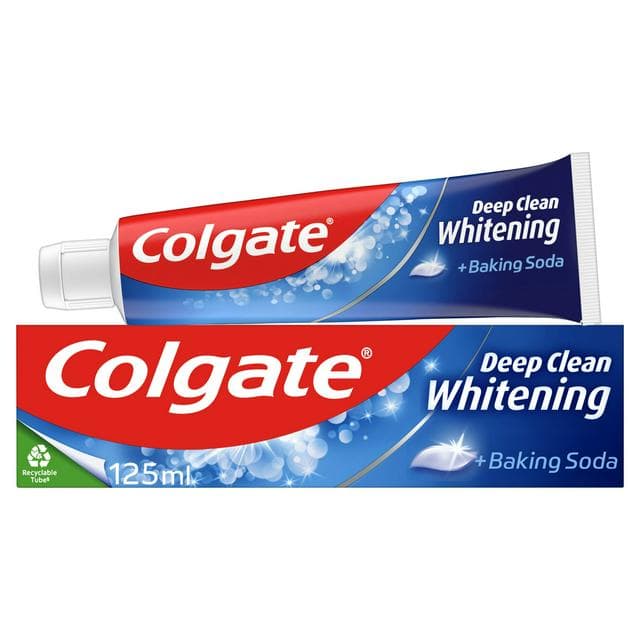 Colgate Deep Clean Whitening with Baking Soda Toothpaste 125ml - gallery image 1
