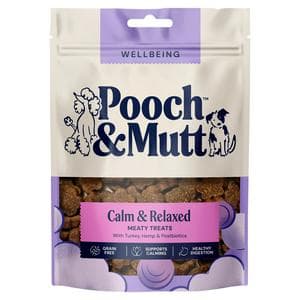 Pooch & Mutt Turkey & Hemp Probiotic Meaty Treats for Calming 120g