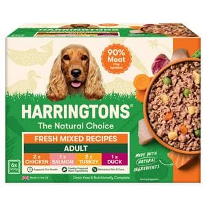 Harringtons Fresh Mixed Recipes with Veg Adult Grain Free Dog Food 6 x 400g