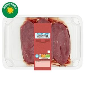 Sainsbury's British or Irish Extra Lean Casserole Steak 500g