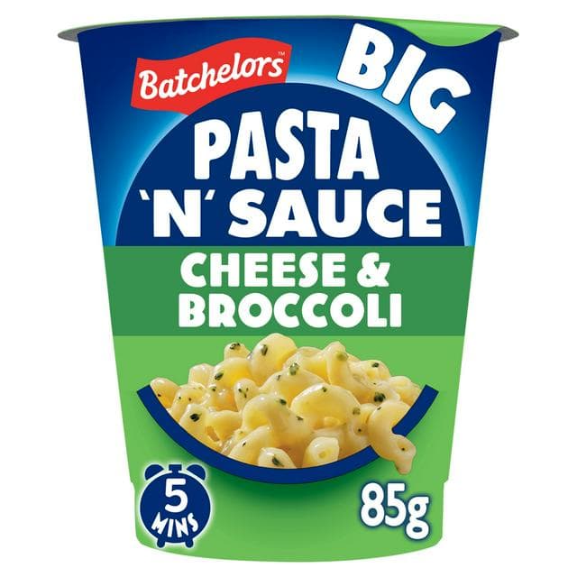 Batchelors Big Pasta n Sauce 85g Cheese & Broccoli Instant Pasta Pot - gallery image 1