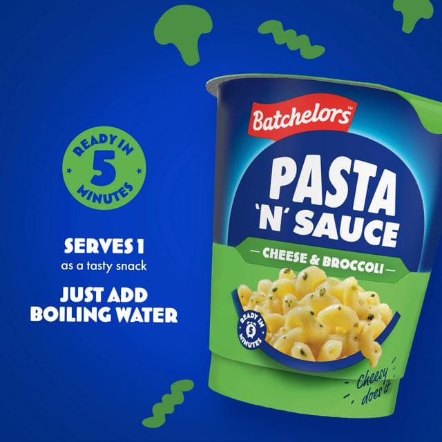 Batchelors Big Pasta n Sauce 85g Chicken & Mushroom Flavour Instant Pasta Pot - gallery image 2