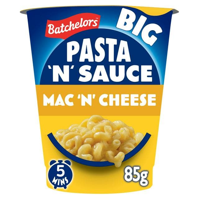 Batchelors Big Pasta n Sauce 85g Macaroni & Cheese Instant Pasta Pot - gallery image 1