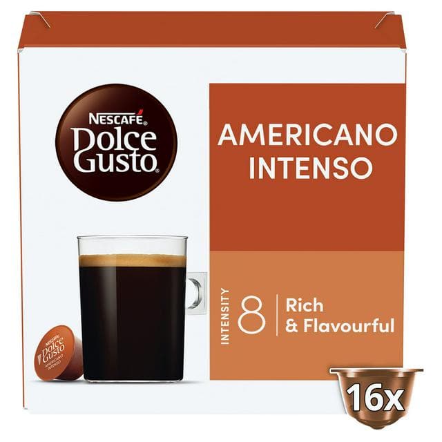 Nescafé Dolce Gusto 16 x Americano Intenso Coffee Pods - gallery image 1