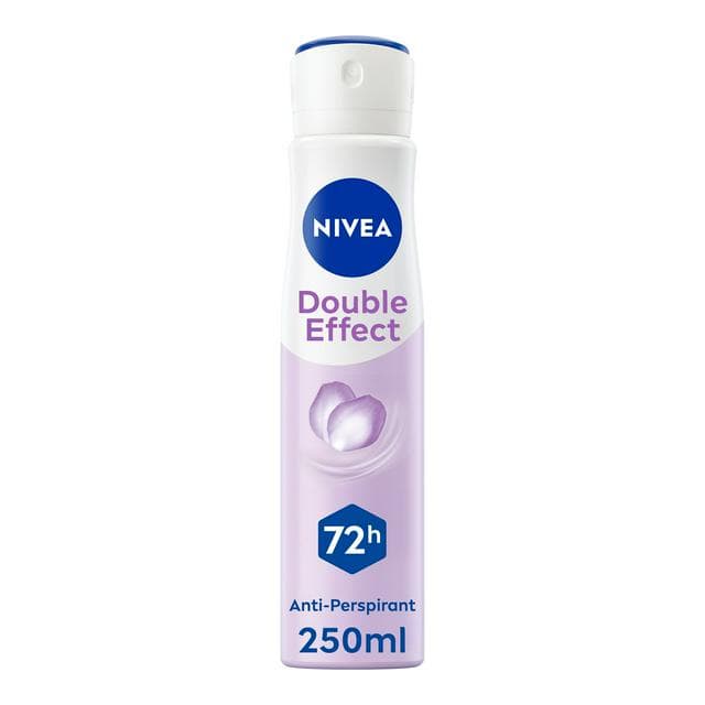 Nivea Double Effect Anti Perspirant Deodorant Spray 250ml - gallery image 1