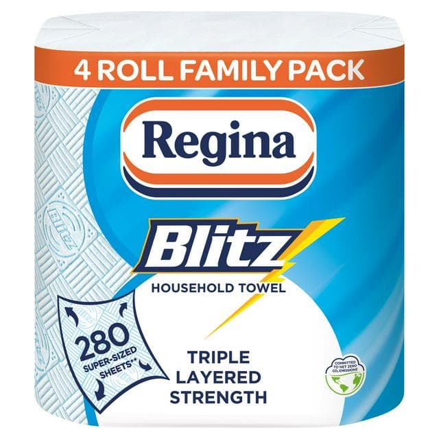 Regina Blitz Kitchen Towel Rolls x4 - gallery image 1