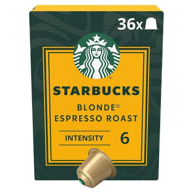 Starbucks by Nespresso Blonde Roast Coffee Pods x36 - gallery image 1